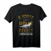 Haustier Vintage Frettchen T-Shirt - Perfektes Geschenk für Tierliebhaber, Frettchenfans & Tierpfleger zu Weihnachten & Geburtstag