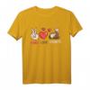 Peace. Love. Ferrets Frettchen Spruch T-Shirt – Perfekt für Frettchenbesitzer & Tierliebhaber