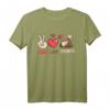 Peace. Love. Ferrets Frettchen Spruch T-Shirt – Perfekt für Frettchenbesitzer & Tierliebhaber