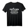 Frettchen Machen Mich Glücklich T-Shirt - Lustiges Tiermotiv für Frettchen Liebhaber und Besitzer
