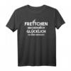 Frettchen Machen Mich Glücklich T-Shirt - Lustiges Tiermotiv für Frettchen Liebhaber und Besitzer