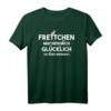 Frettchen Machen Mich Glücklich T-Shirt - Lustiges Tiermotiv für Frettchen Liebhaber und Besitzer