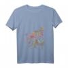 Damen Mandala Vintage Frettchen T-Shirt mit V-Ausschnitt - Perfektes Geschenk für Tierliebhaber, Tierpfleger & Frettchenbesitzer zu Weihnachten & Geburtstag