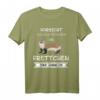 Vorsicht vor dem Herrchen Frettchen Haustier Shirt – Humorvolles Tierliebhaber T-Shirt für Frettchenbesitzer