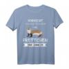 Vorsicht vor dem Herrchen Frettchen Haustier Shirt – Humorvolles Tierliebhaber T-Shirt für Frettchenbesitzer