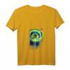 Damen Frettchen T-Shirt mit V-Ausschnitt – Handgezeichnetes Tiermotiv für Frettchenliebhaber, Zoo-Mitarbeiter & Tierfreunde