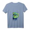 Damen Frettchen T-Shirt mit V-Ausschnitt – Handgezeichnetes Tiermotiv für Frettchenliebhaber, Zoo-Mitarbeiter & Tierfreunde