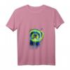 Damen Frettchen T-Shirt mit V-Ausschnitt – Handgezeichnetes Tiermotiv für Frettchenliebhaber, Zoo-Mitarbeiter & Tierfreunde