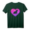 Frettchen Herz Geschenk für Mädchen, Jugendliche und Frauen - Tierliebhaber T-Shirt mit klassischem Schnitt