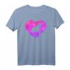 Frettchen Herz Geschenk für Mädchen, Jugendliche und Frauen - Tierliebhaber T-Shirt mit klassischem Schnitt