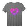 Frettchen Herz Geschenk für Mädchen, Jugendliche und Frauen - Tierliebhaber T-Shirt mit klassischem Schnitt