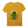 Ist das fröhlich genug? - Lustiges Weihnachtsbaum Waffen T-Shirt für Jäger, Soldaten & Waffenliebhaber