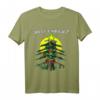 Ist das fröhlich genug? - Lustiges Weihnachtsbaum Waffen T-Shirt für Jäger, Soldaten & Waffenliebhaber
