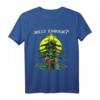 Ist das fröhlich genug? - Lustiges Weihnachtsbaum Waffen T-Shirt für Jäger, Soldaten & Waffenliebhaber