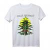 Ist das fröhlich genug? - Lustiges Weihnachtsbaum Waffen T-Shirt für Jäger, Soldaten & Waffenliebhaber