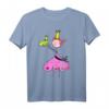 Prinzessin küsst den Frosch | Froschkönig Motiv für Mädels - Süßes Märchen T-Shirt für Kinder und Damen, ideales Geschenk zum Geburtstag, Ostern oder Kindergarten