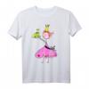 Prinzessin küsst den Frosch | Froschkönig Motiv für Mädels - Süßes Märchen T-Shirt für Kinder und Damen, ideales Geschenk zum Geburtstag, Ostern oder Kindergarten