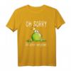 Oh Sorry Schon Vergeben Frosch T-Shirt - Lustiges Froschkönig Comic Funshirt für Teens, Damen & Herren als Geschenk zu Weihnachten & Geburtstag