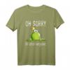 Oh Sorry Schon Vergeben Frosch T-Shirt - Lustiges Froschkönig Comic Funshirt für Teens, Damen & Herren als Geschenk zu Weihnachten & Geburtstag