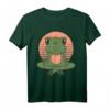 Yoga Frosch Meditation T-Shirt - Originelles Geschenk für Meditation, Yoga und Naturliebhaber zu Geburtstag und Weihnachten