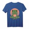 Yoga Frosch Meditation T-Shirt - Originelles Geschenk für Meditation, Yoga und Naturliebhaber zu Geburtstag und Weihnachten
