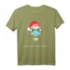 Lustiges Weihnachts-Frosch T-Shirt mit Weihnachtsmütze und Mundschutz – Perfekt für Weihnachten, Silvester & Party für Damen und Herren