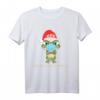 Lustiges Weihnachts-Frosch T-Shirt mit Weihnachtsmütze und Mundschutz – Perfekt für Weihnachten, Silvester & Party für Damen und Herren