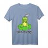 Nö Einfach Nö Lustiges Frosch T-Shirt mit Spruch - Witziges Geschenk für Frauen, Männer & Kinder zu Geburtstag & Weihnachten