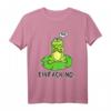 Nö Einfach Nö Lustiges Frosch T-Shirt mit Spruch - Witziges Geschenk für Frauen, Männer & Kinder zu Geburtstag & Weihnachten