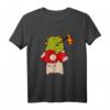 Kawaii Cottagecore Frosch mit Pilz T-Shirt – Ästhetisches Vintage-Design für Tier- und Naturliebhaber, Teen Mädchen, Frauen & Männer