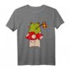 Kawaii Cottagecore Frosch mit Pilz T-Shirt – Ästhetisches Vintage-Design für Tier- und Naturliebhaber, Teen Mädchen, Frauen & Männer