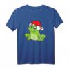 Frosch mit Weihnachtsmütze - Lustiges Weihnachts T-Shirt für Froschliebhaber, Kinder und Reptilienfans zu Weihnachten