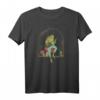 Cottagecore Frosch spielt Banjo auf Mushroom T-Shirt – Niedliches Vintage Tiermotiv für Natur- und Amphibienliebhaber