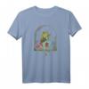 Cottagecore Frosch spielt Banjo auf Mushroom T-Shirt – Niedliches Vintage Tiermotiv für Natur- und Amphibienliebhaber