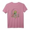Cottagecore Frosch spielt Banjo auf Mushroom T-Shirt – Niedliches Vintage Tiermotiv für Natur- und Amphibienliebhaber