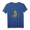 Cottagecore Frosch spielt Banjo auf Mushroom T-Shirt – Niedliches Vintage Tiermotiv für Natur- und Amphibienliebhaber