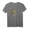 Cottagecore Frosch spielt Banjo auf Mushroom T-Shirt – Niedliches Vintage Tiermotiv für Natur- und Amphibienliebhaber