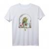 Cottagecore Frosch spielt Banjo auf Mushroom T-Shirt – Niedliches Vintage Tiermotiv für Natur- und Amphibienliebhaber