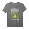 Frosch Kostüm für Kinder & Erwachsene – Lustiges Fröschlein, Kröte & Kaulquappe T-Shirt für Kindergarten, Märchenliebhaber & Amphibienfans