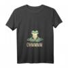Lustiges Damen Yoga T-Shirt mit Frosch und V-Ausschnitt – Humorvolles Entspannungs- und Meditationsshirt für Yoga-Fans