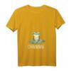 Lustiges Damen Yoga T-Shirt mit Frosch und V-Ausschnitt – Humorvolles Entspannungs- und Meditationsshirt für Yoga-Fans