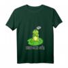 Damen Nö Einfach Nö Geschenk - Lustiges Frosch T-Shirt mit V-Ausschnitt, Perfekt für Geburtstag, Weihnachten und humorvolle Statements