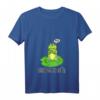 Damen Nö Einfach Nö Geschenk - Lustiges Frosch T-Shirt mit V-Ausschnitt, Perfekt für Geburtstag, Weihnachten und humorvolle Statements