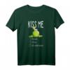 Lustiges Kiss Me Frosch Prinz T-Shirt - Comic Style Funshirt mit Kussmotiv für Teens, Damen & Herren, ideales Geschenk zu Weihnachten & Geburtstag
