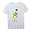 Nö Frosch Nein Lustiges Cartoon Tier T-Shirt für Kinder - Witziges Statement im Comic Style, Perfekt als Freizeit- und Geschenkshirt