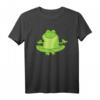Yoga Frosch T-Shirt mit Kambo Laubfrosch Design – Lustiges und Heilungsorientiertes Geschenk für Yoga- und Naturliebhaber