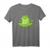 Yoga Frosch T-Shirt mit Kambo Laubfrosch Design – Lustiges und Heilungsorientiertes Geschenk für Yoga- und Naturliebhaber