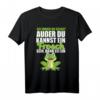 Witziges Frosch T-Shirt mit Spruch - Perfekte Geschenkidee für Tierliebhaber und Froschfans
