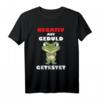 Negativ getestet Frosch T-Shirt mit Spruch - Lustiges Tier-Design für Menschen ohne Geduld, ideal für Froschliebhaber und Humorvolle