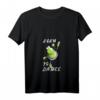 Damen Born To Dance Ballett Frosch T-Shirt mit V-Ausschnitt - Lustiges Comic-Design für Ballerina, Tanz & Tierliebhaber